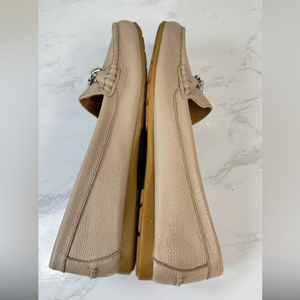 COACH Marley Driver Loafer Moccasin Soft Pebble Leather Size 9 B Slip‑On Comfort - Picture 8 of 8